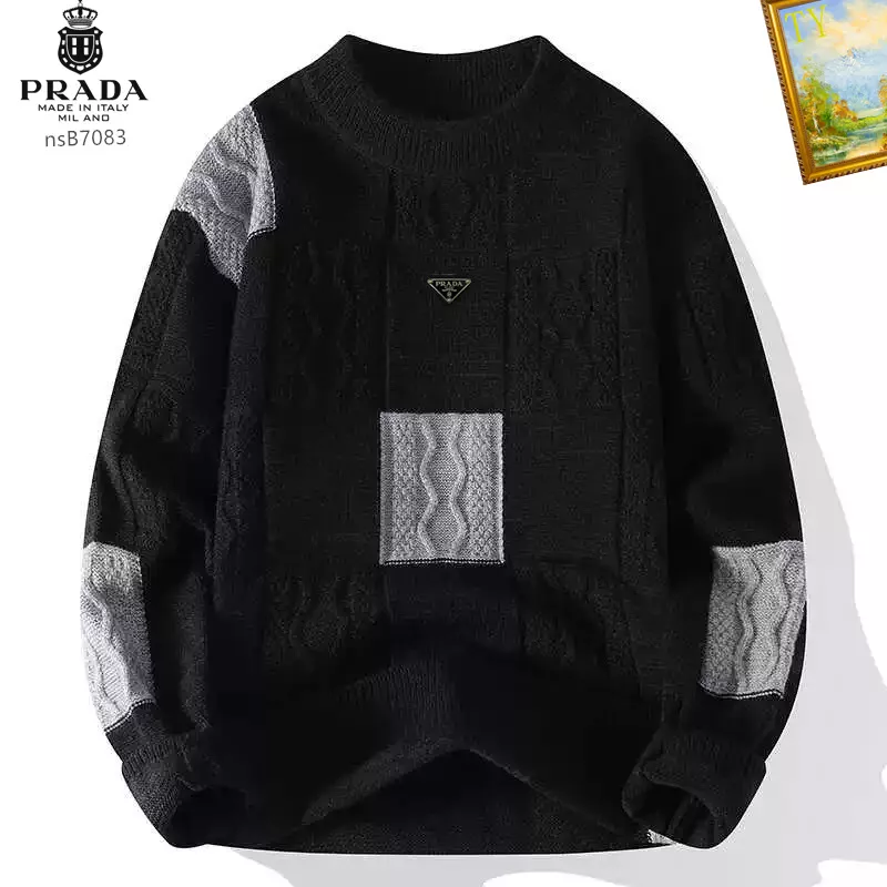 prada sweater manches longues pour homme s_127bb2a